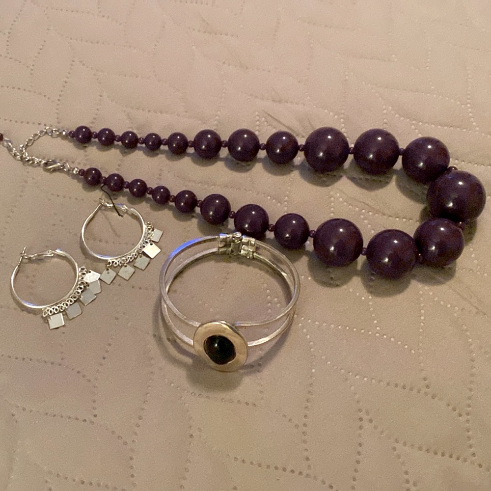 Geometric Themed Jewelry Set